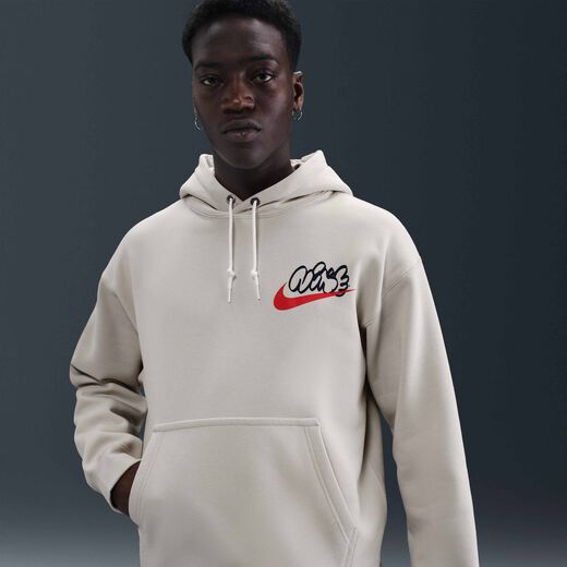 Hoodies & Sweatshirts-Nike, Nike Solo Swoosh, Men's Fleece Hoodie