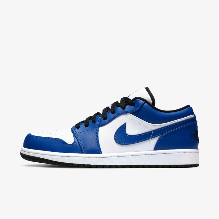 Buy Air Jordan Low Men's Shoes White/Black/Hyper Royal Nike UAE