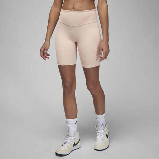Leggings-JRDN, Jordan Sport, Women's High-Waisted 18cm (approx.) Bike Shorts