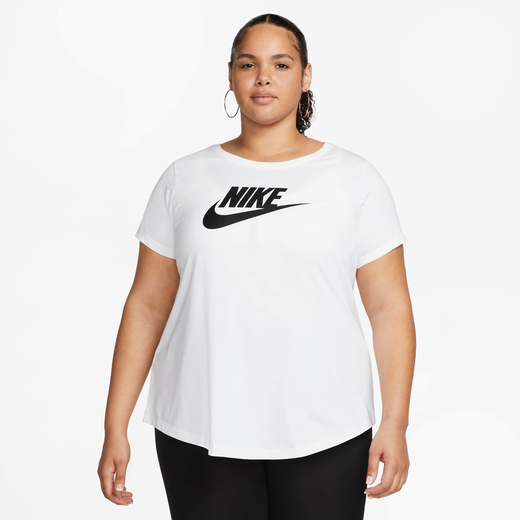 Plus Size Clothing - Women-Nike, Nike Sportswear Essentials, Women's Logo T-Shirt (Plus size)