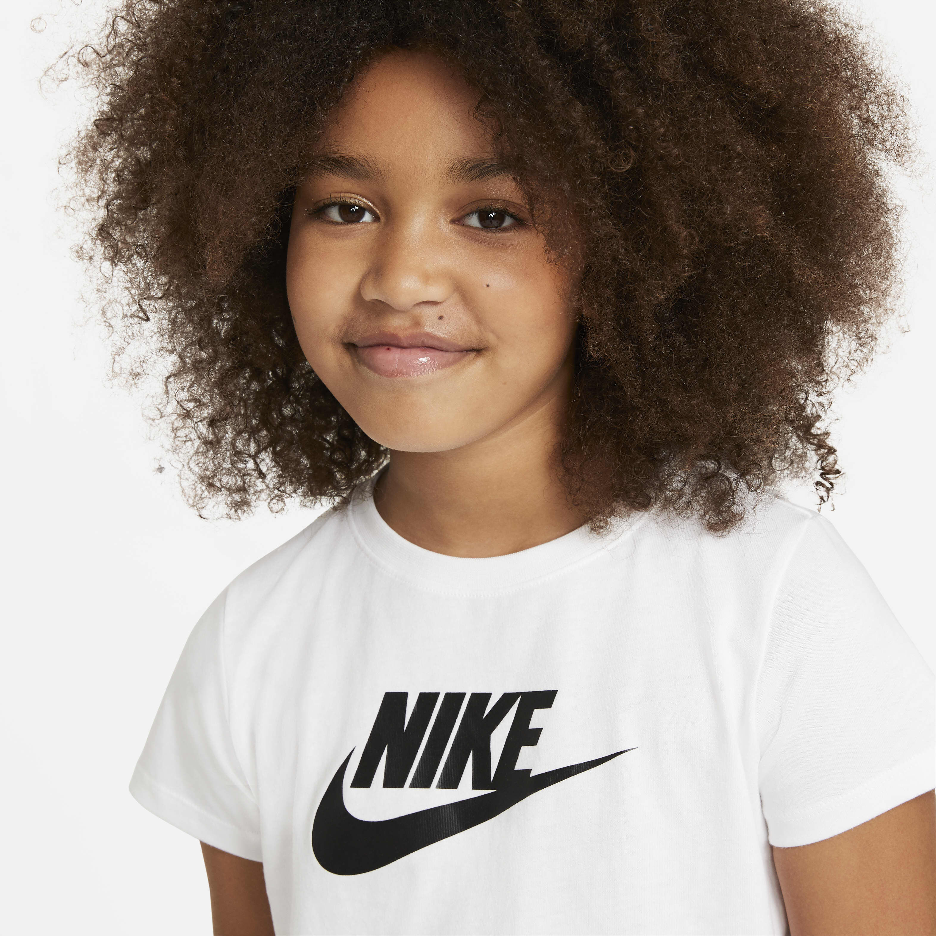 Buy Nike Sportswear Older Kids' (Girls') Cropped T-Shirt Buy Nike Sportswear Older Kids' (Girls') Cropped T-Shirt