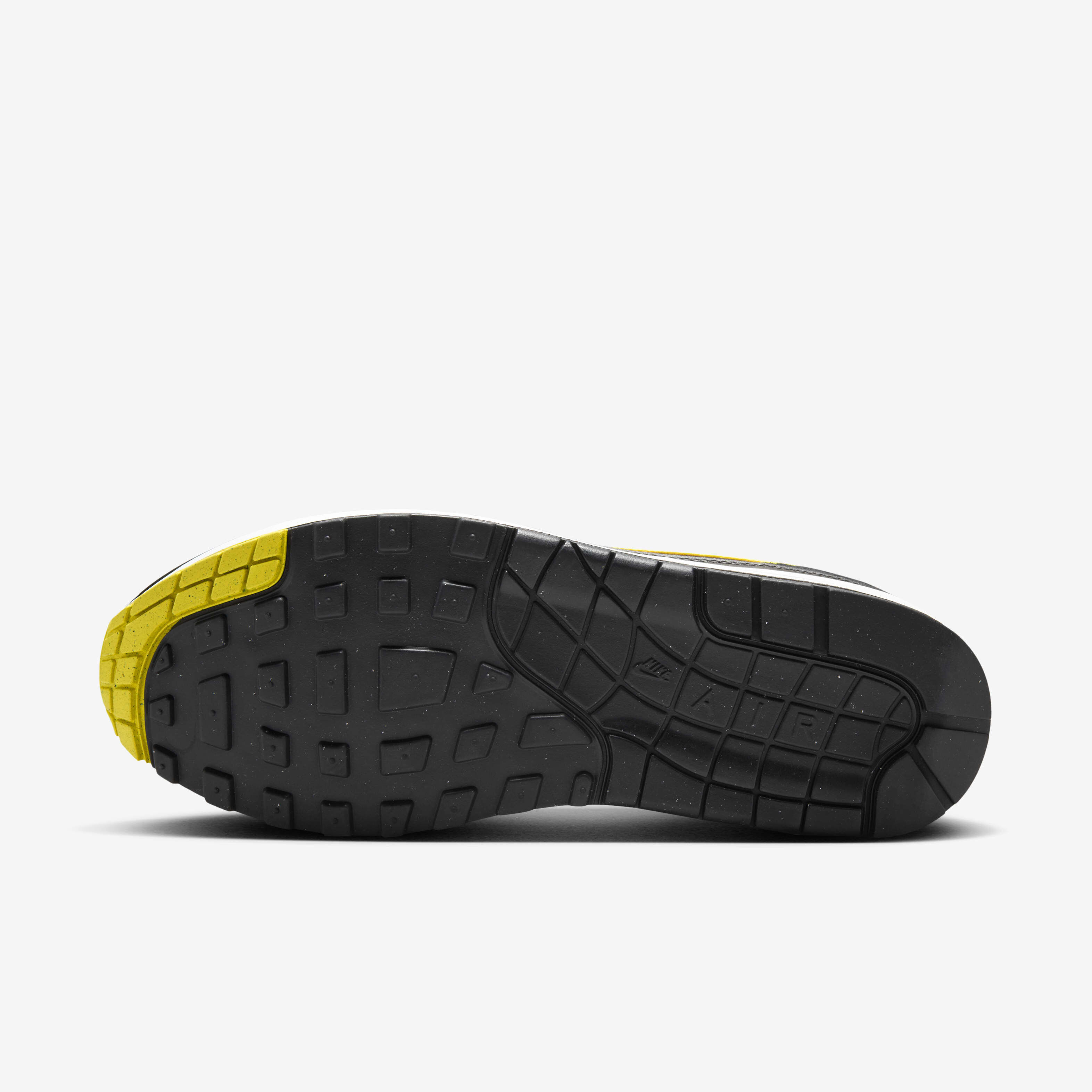 Buy Nike Air Max 1 Essential Men s Shoes Black Summit White Opti Yellow Nike UAE Official