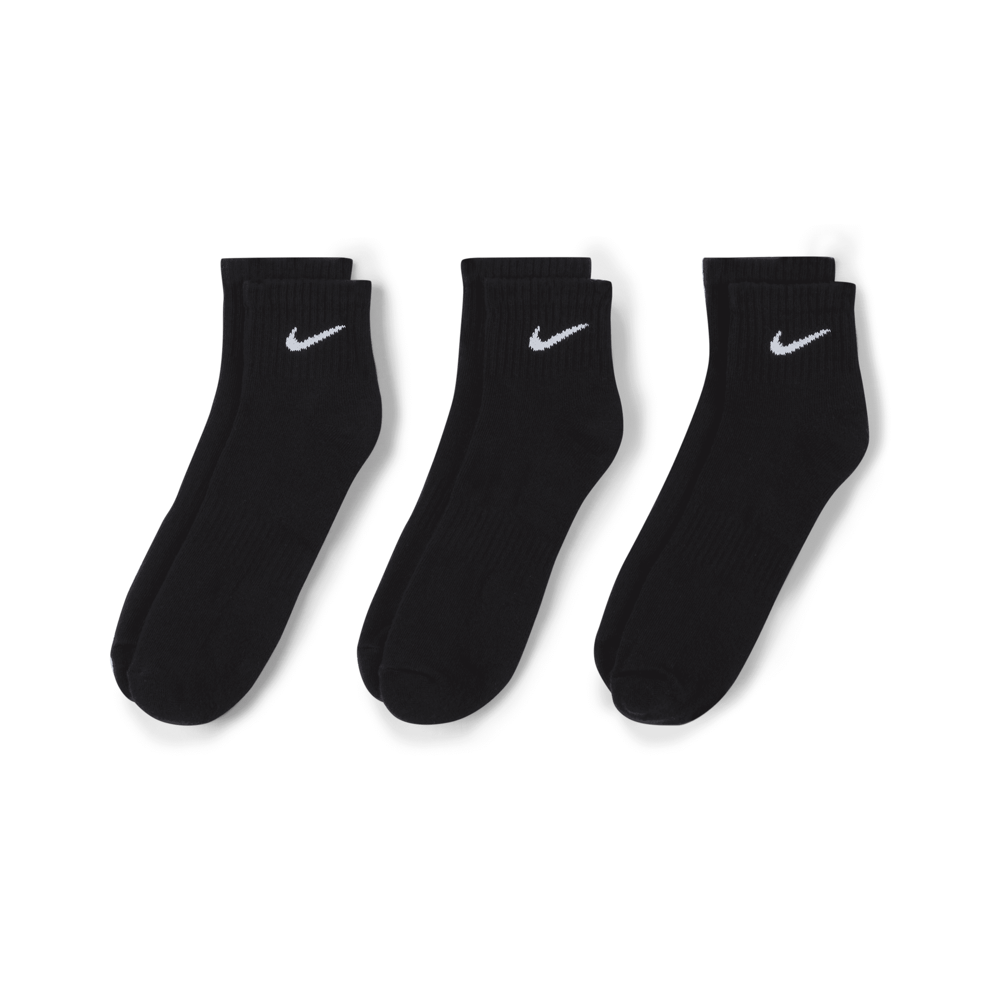 Shop Everyday Cushioned Training Ankle Socks 3Pairs Nike UAE
