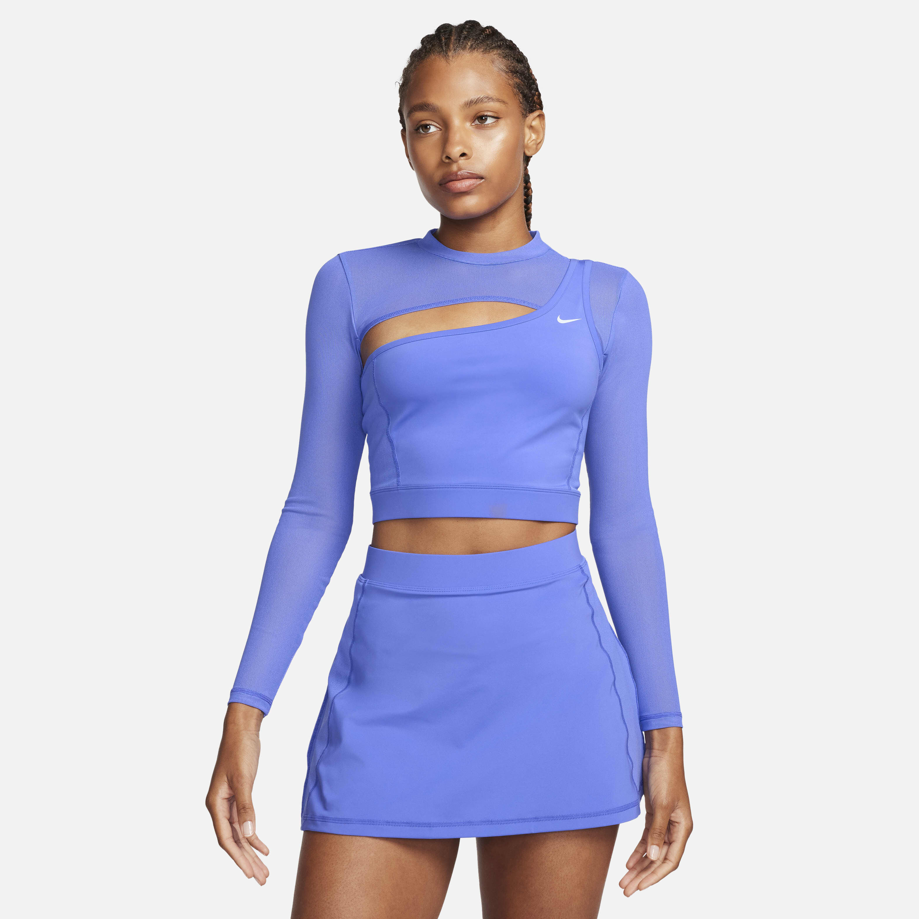 Nike crop top set sale