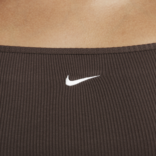 Shop Sportswear Essential Women's Ribbed Crop Top | Nike UAE
