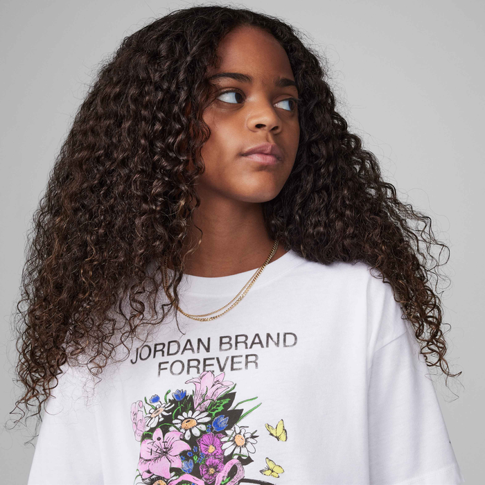 Sw 9948 Buy Jordan Older Kids' Jordan Brand Forever T-Shirt - White @ Nike UAE