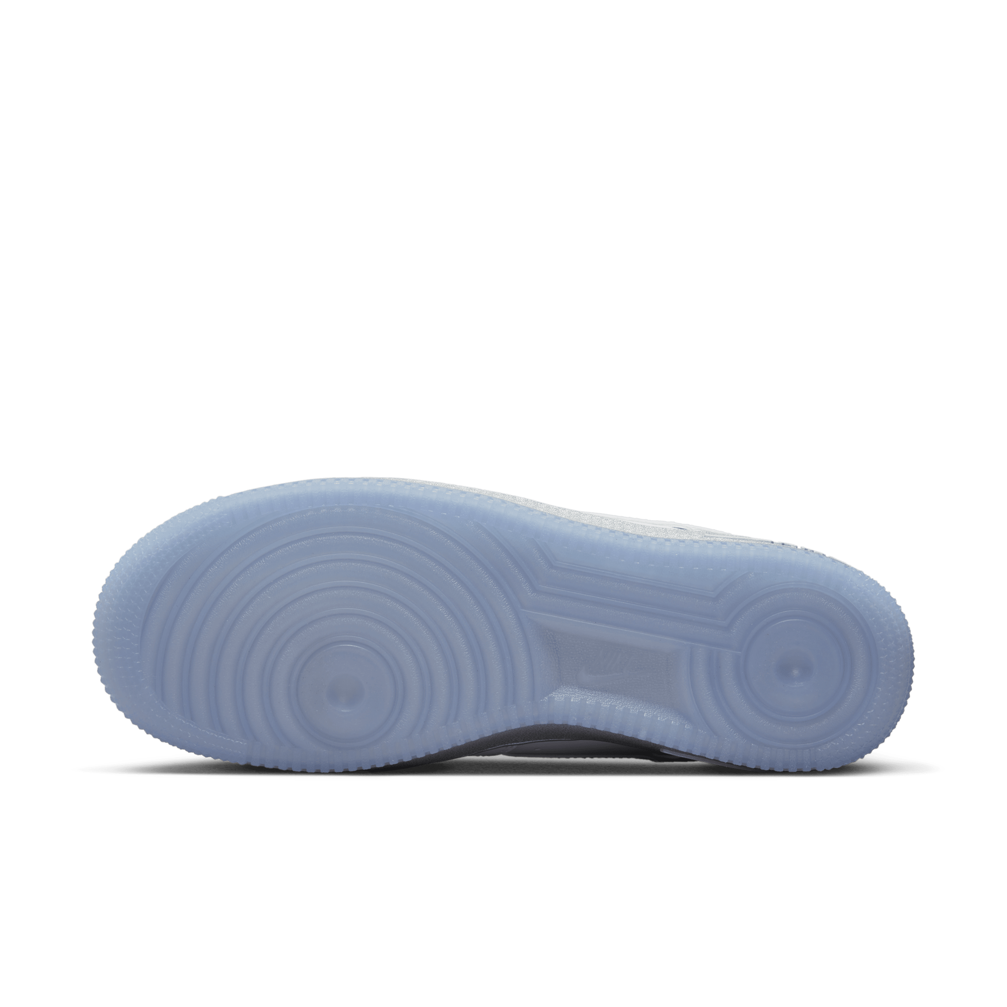 Nike air discount force clear bottom