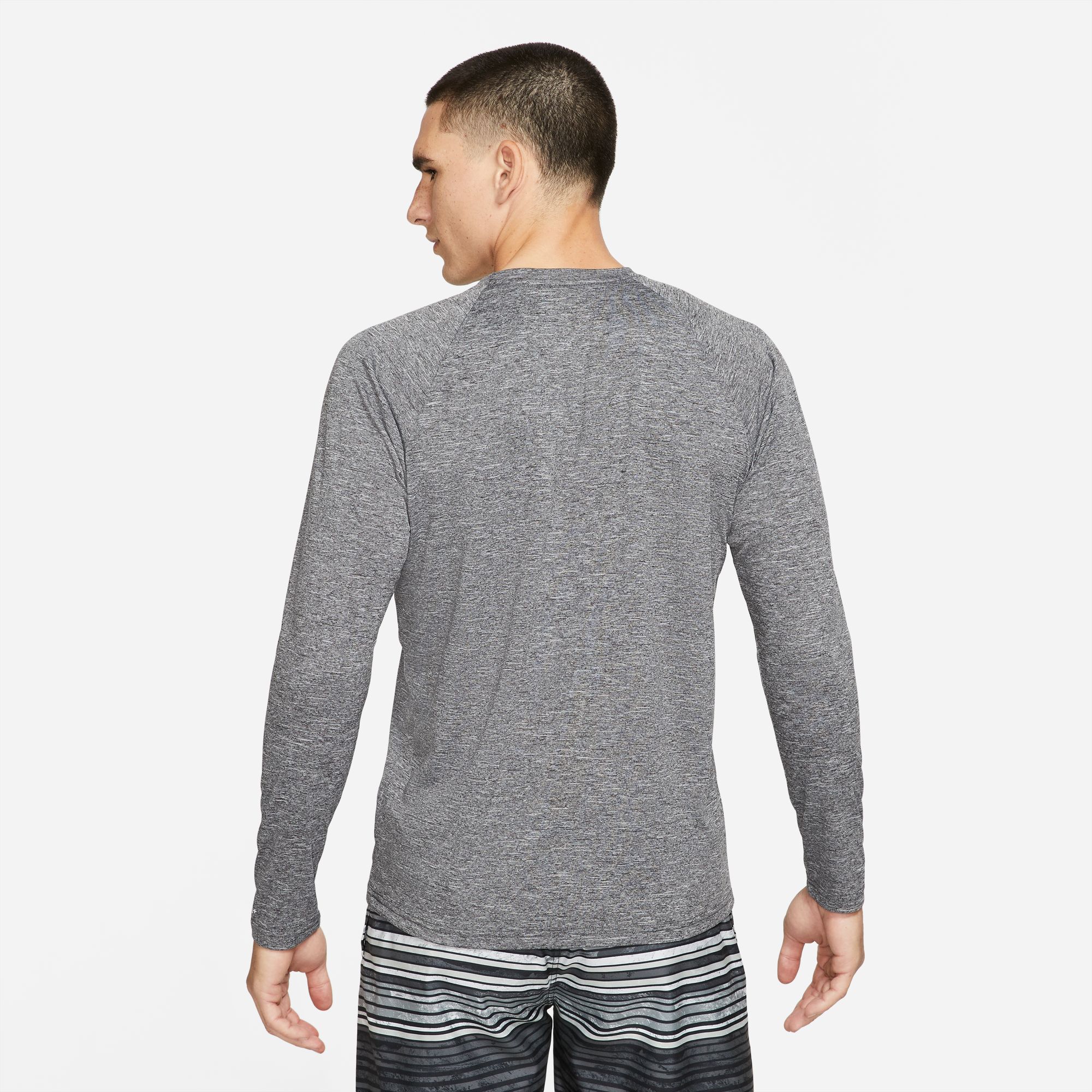 Buy Nike Men s Heathered Long Sleeve Hydroguard Swim Shirt Nike UAE Official