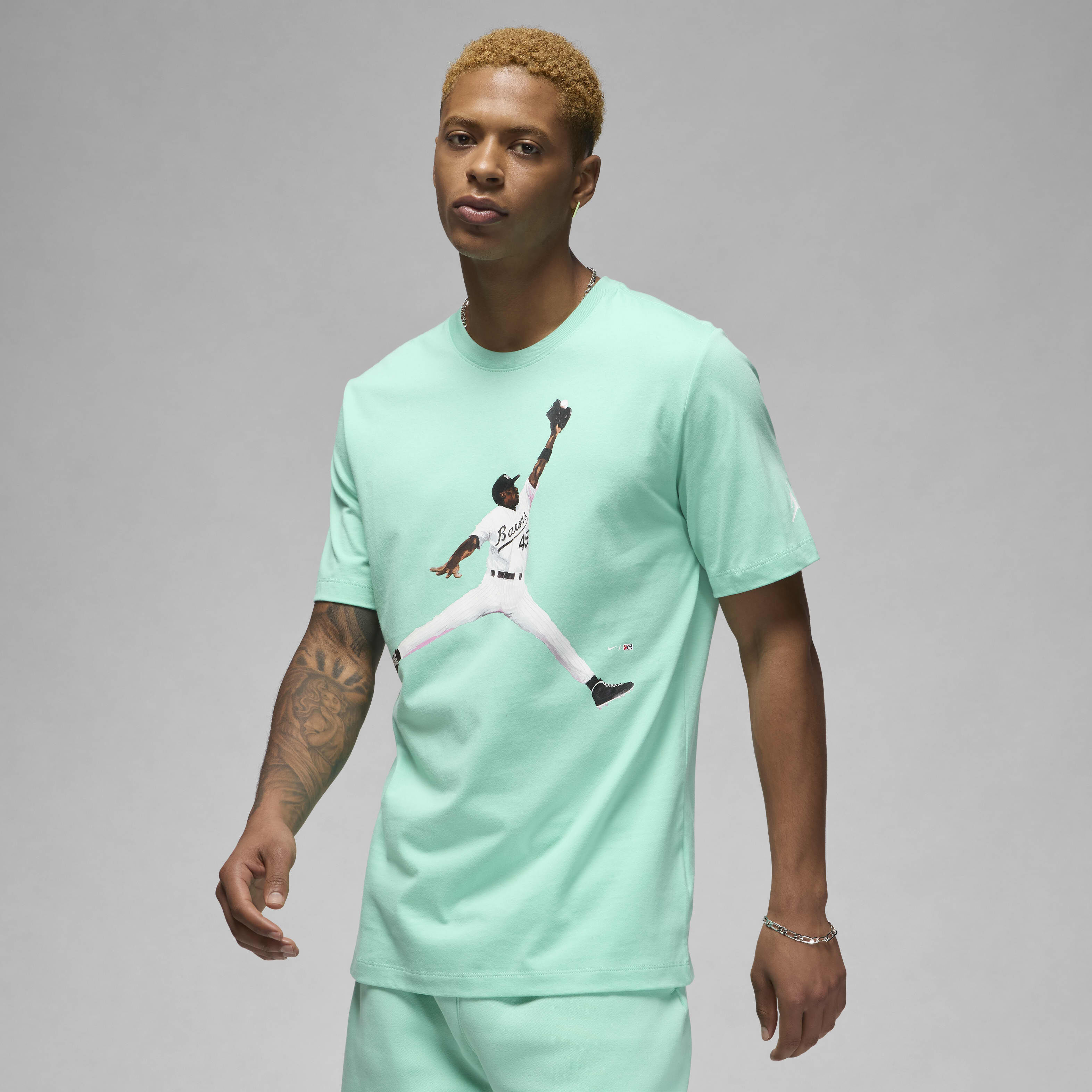 Nike green glow shirt top