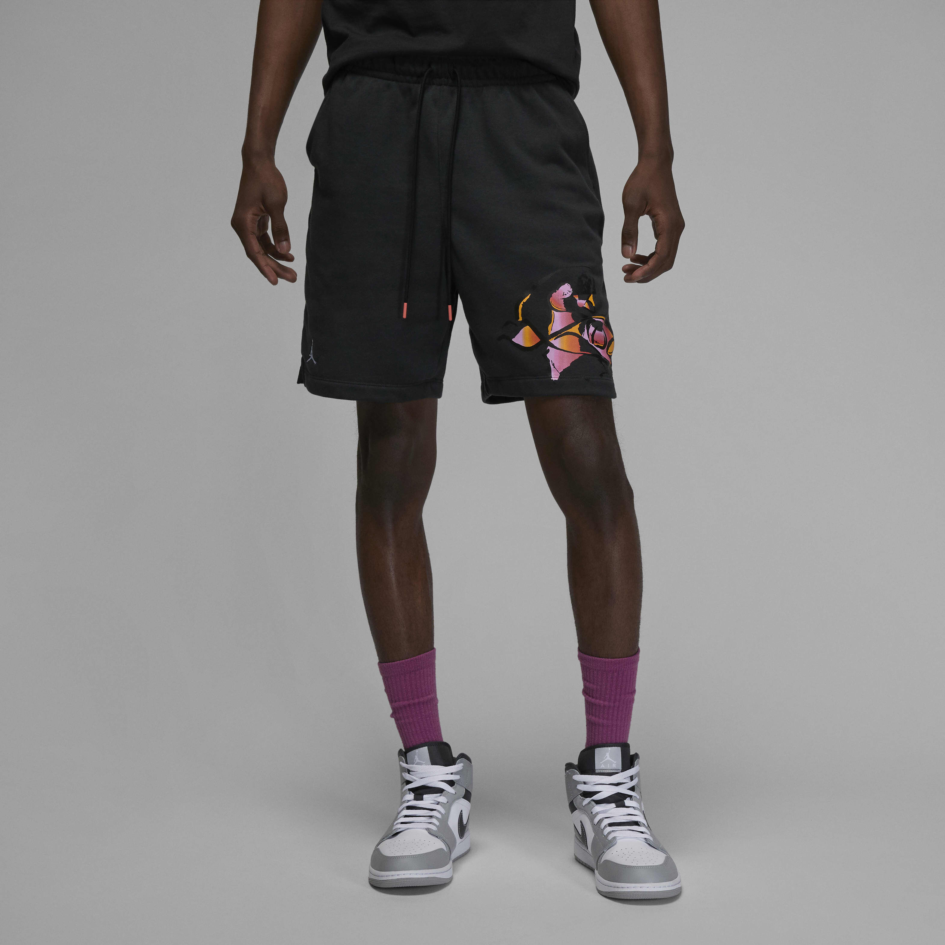 Nike jordan fleece shorts hotsell