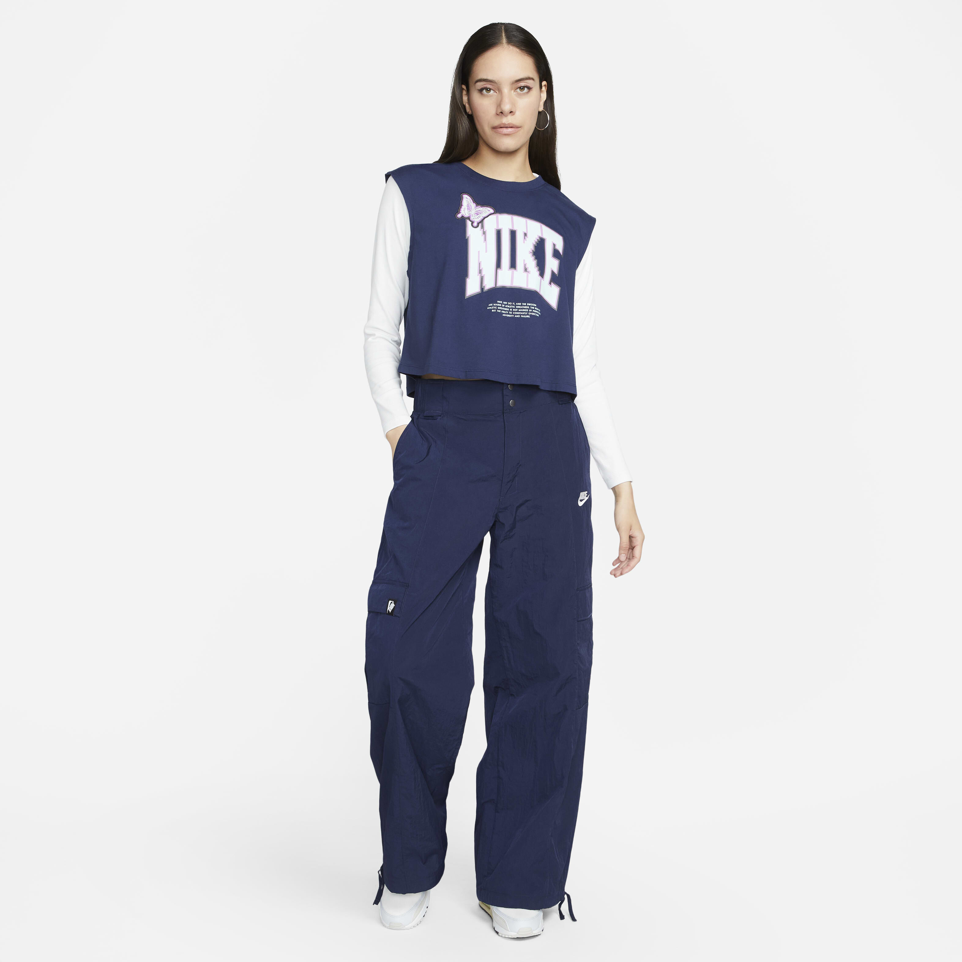 Nike womens cargo sweatpants on sale