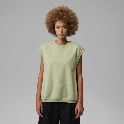 Jordan Sleeveless Tank Tops-JRDN, Jordan Flight Fleece, Women's Gilet