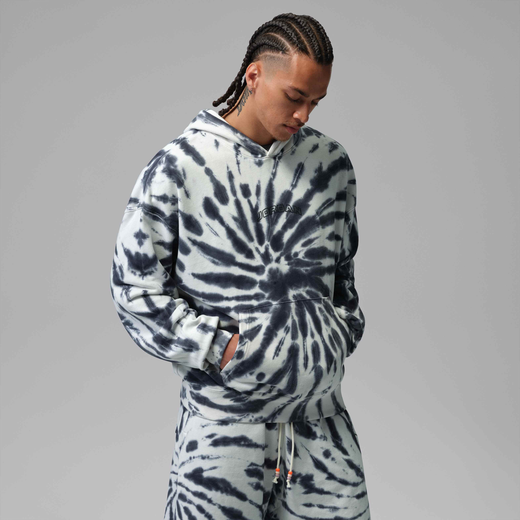 Hoodies & Sweatshirts-JRDN, Jordan Brooklyn Fleece, Men's Tie-Dye Sweatshirt Festival Hoodie
