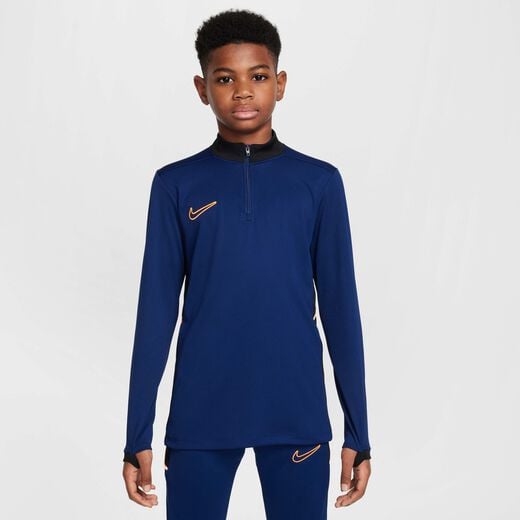 Kids' Long Sleeves Shirts Sale-Nike, Nike Academy, Older Kids' Dri-FIT Long-Sleeve 1/4-Zip Football Drill Top