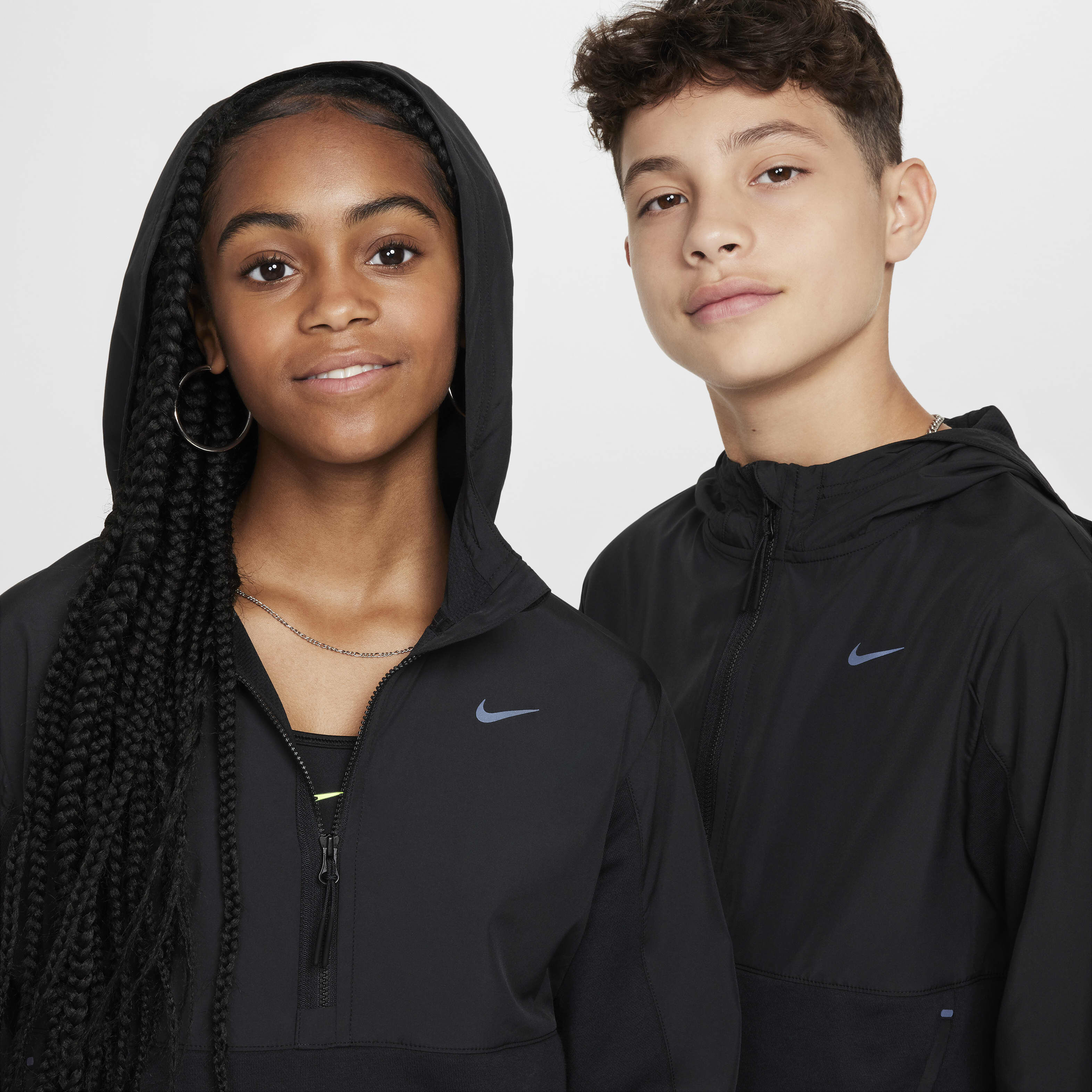 Buy Nike Sportswear City Utility EasyOn Older Kids Half Zip Fleece Hoodie Nike UAE Official