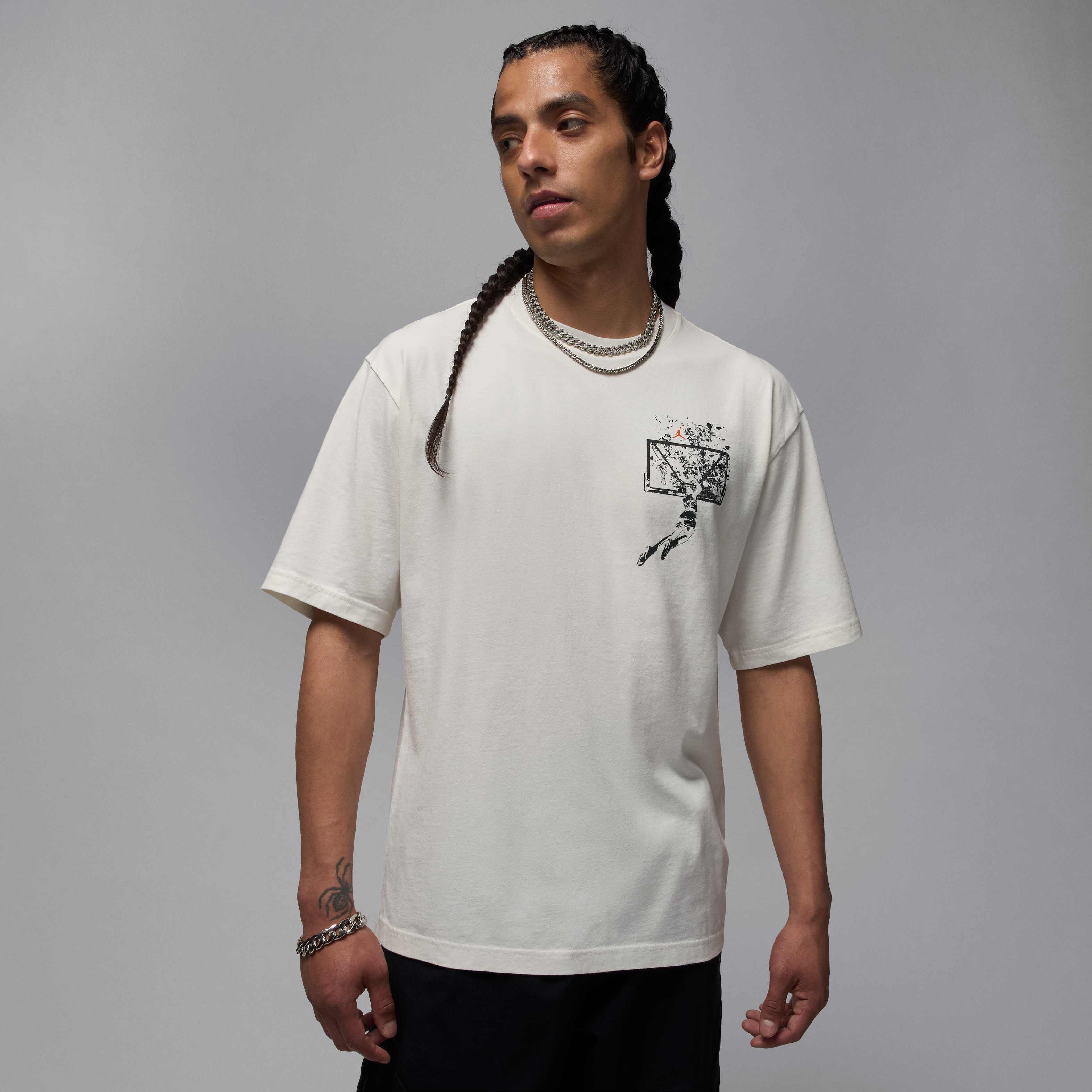 ★NIKE★JORDAN BROOKLYN OVERSIZED GRAPHIC T-シャツ★追跡可 Jordan Brooklyn Men's Oversized Graphic T-Shirt. Nike AU