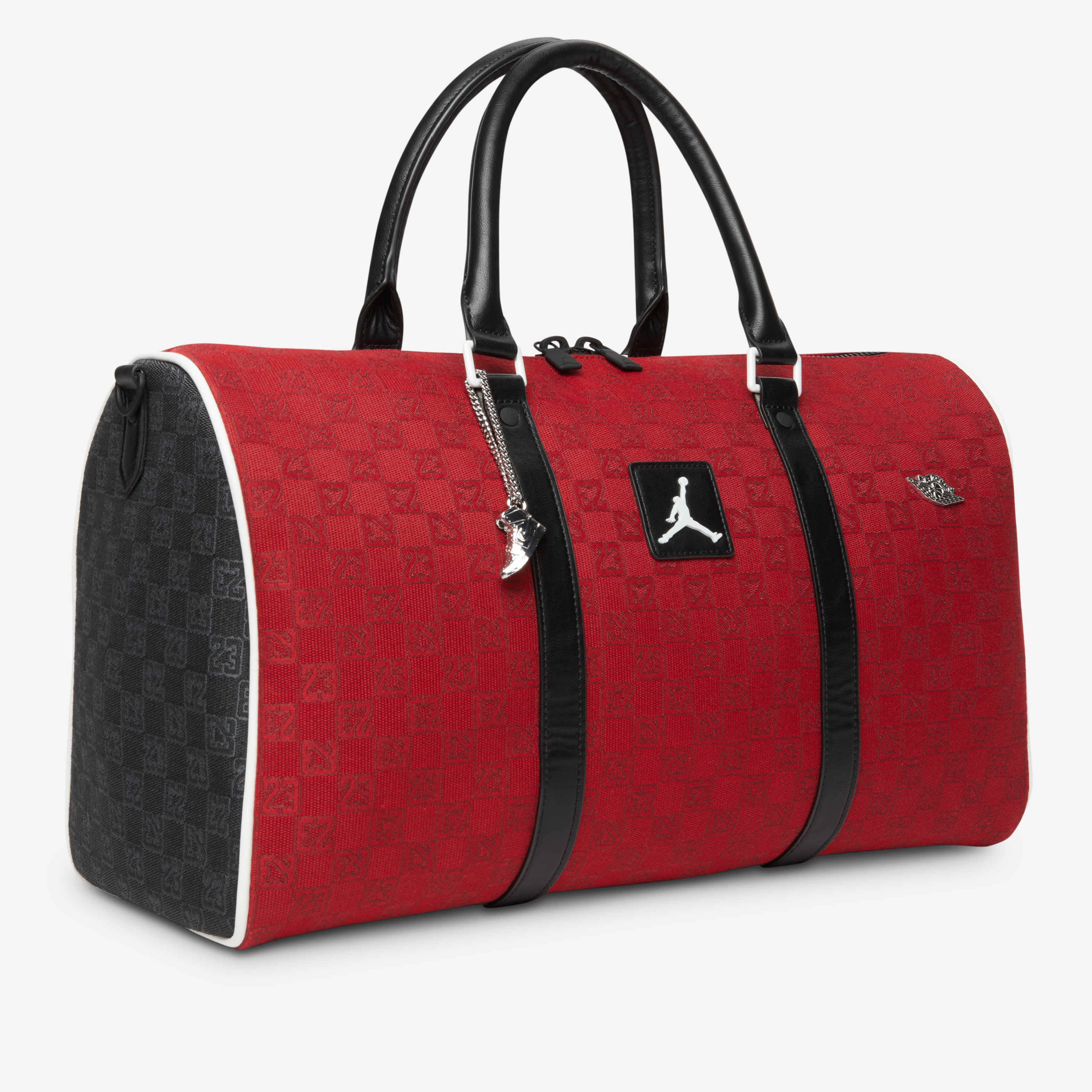 Buy Jordan Monogram Duffle (25L) Duffle Bag - Varsity Red @ Nike UAE