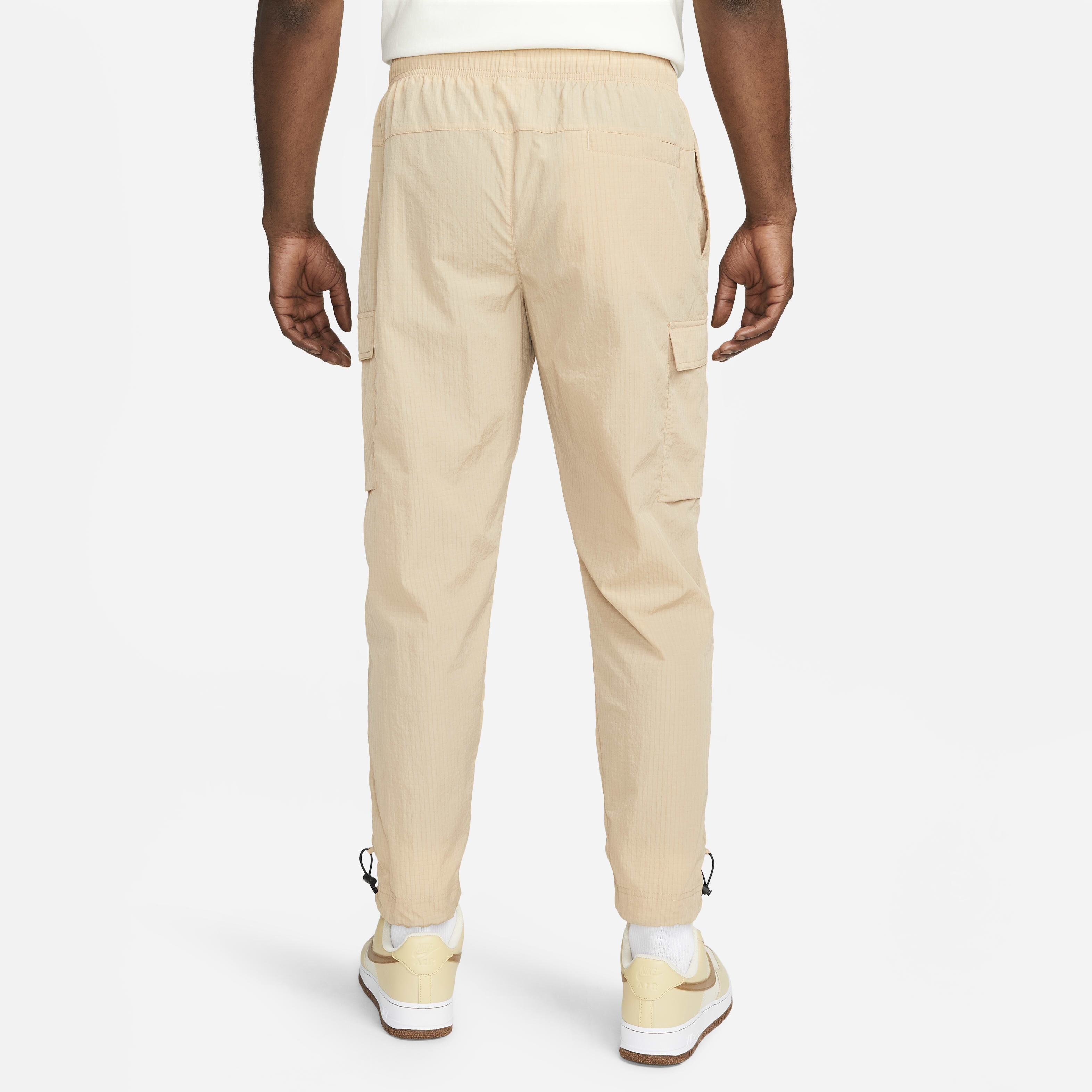 Nike cargo woven track pants beige outlet