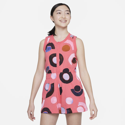 Kits & Jerseys-Nike, Nike Sportswear, Older Kids' (Girls') Romper