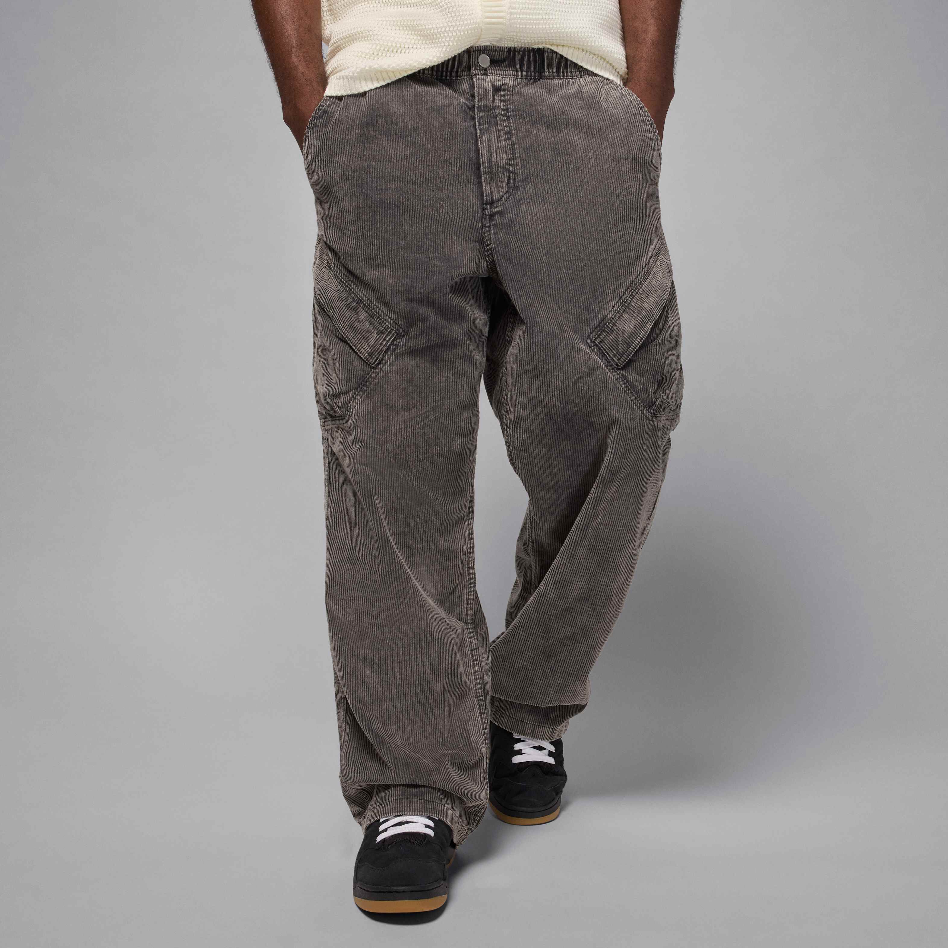 Buy Jordan Flight Chicago Men's Corduroy Trousers - Black