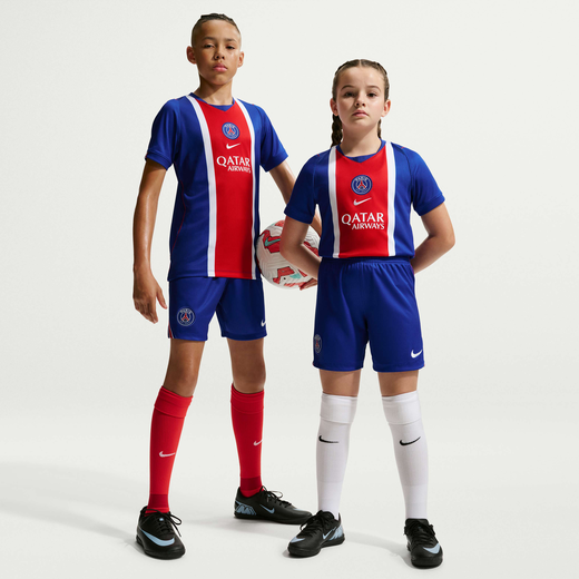 Paris Saint-Germain-Nike, Paris Saint-Germain 2026/27 Stadium Home, Older Kids' Nike Dri-FIT Football Replica Shorts