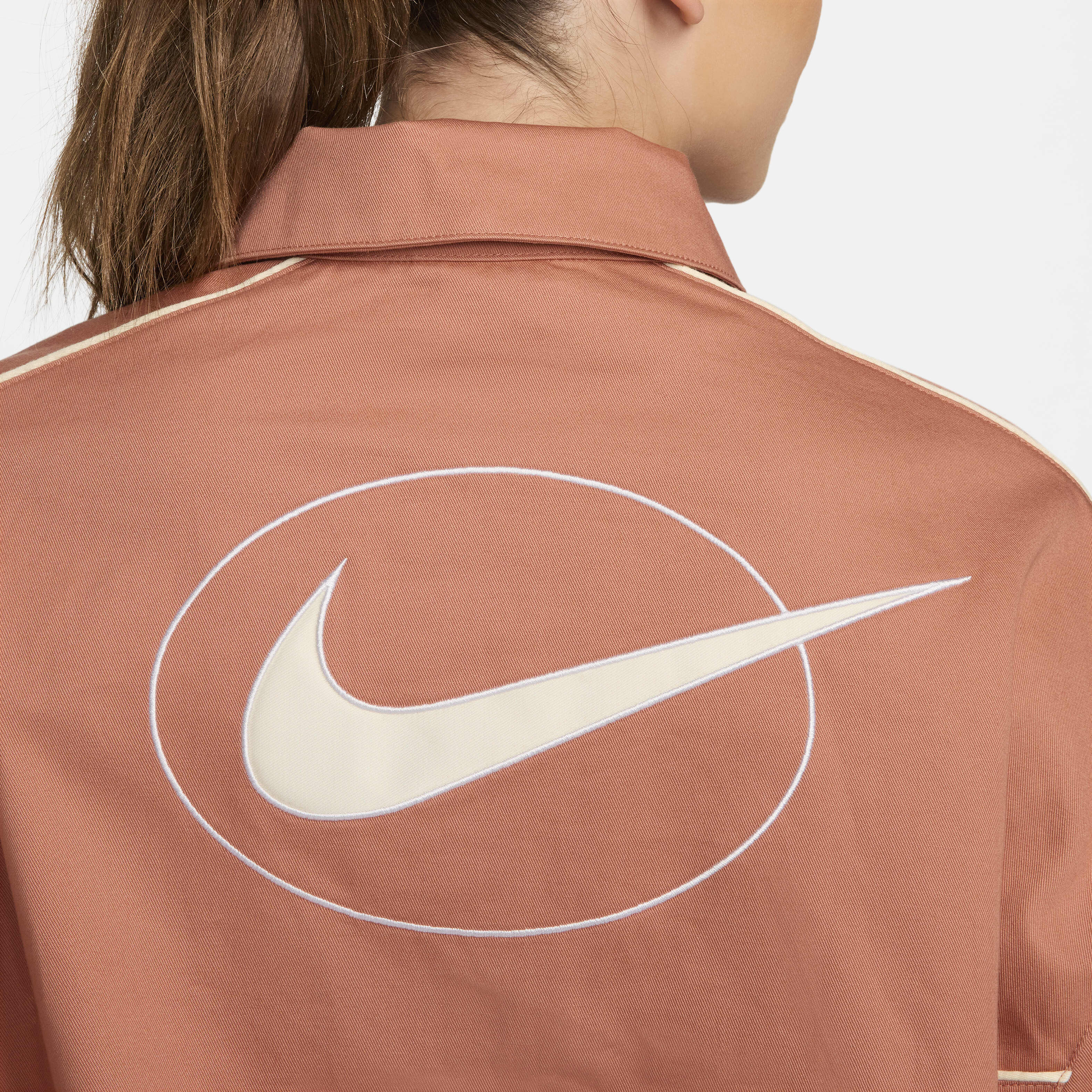 Nike peach jacket top