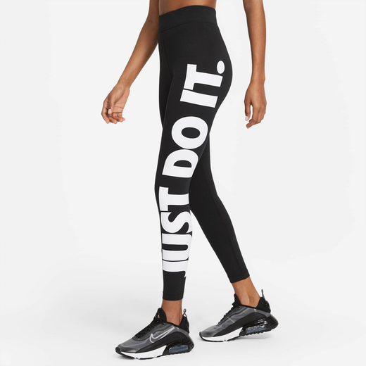 Leggings-Nike, Nike Sportswear Essential, Women's High-Waisted Graphic Leggings