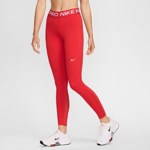Leggings-Nike, Nike Pro, Women's Mid-Rise Mesh-Panelled Leggings
