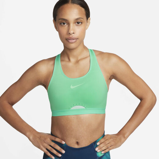 Sports Bras-Nike, Nike Swoosh, Women's High-Support Non-Padded Adjustable Sports Bra