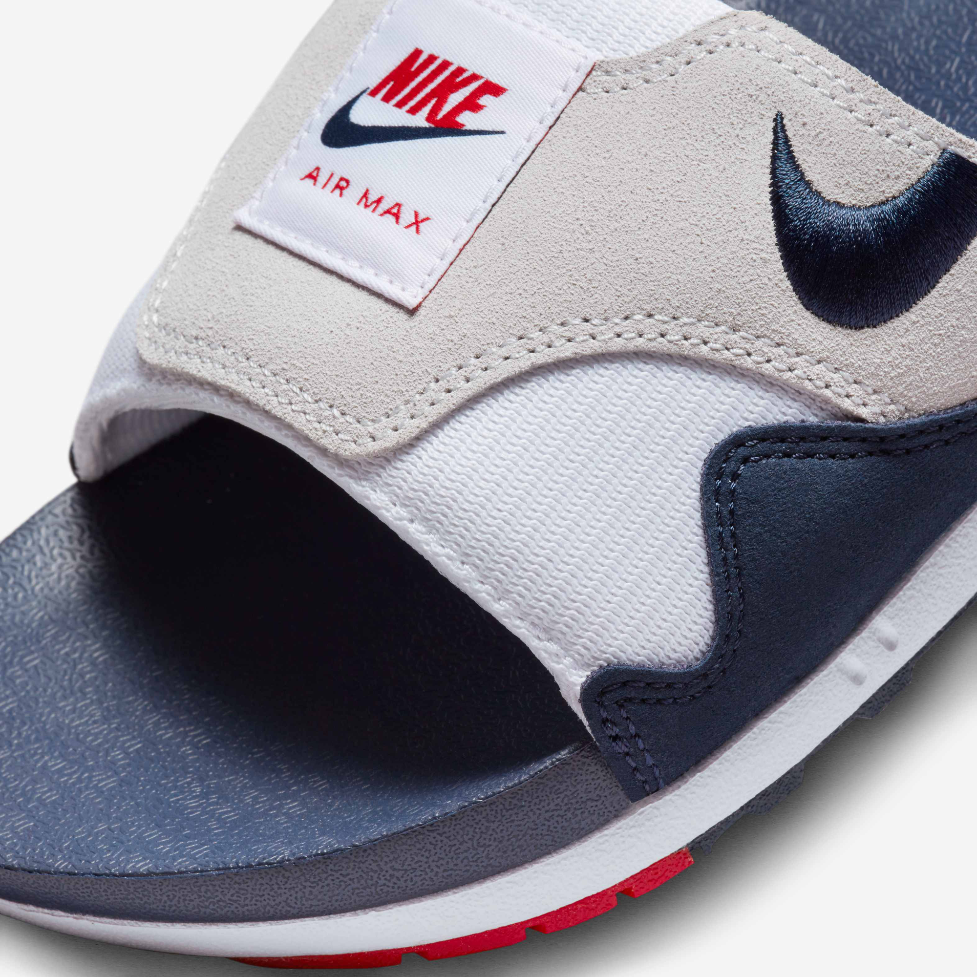 靴 NIKE Air MAX 1 Men's SLIDE DH0295-104 Buy Air Max 1 Slides Men's Slides - White/Light Neutral Grey