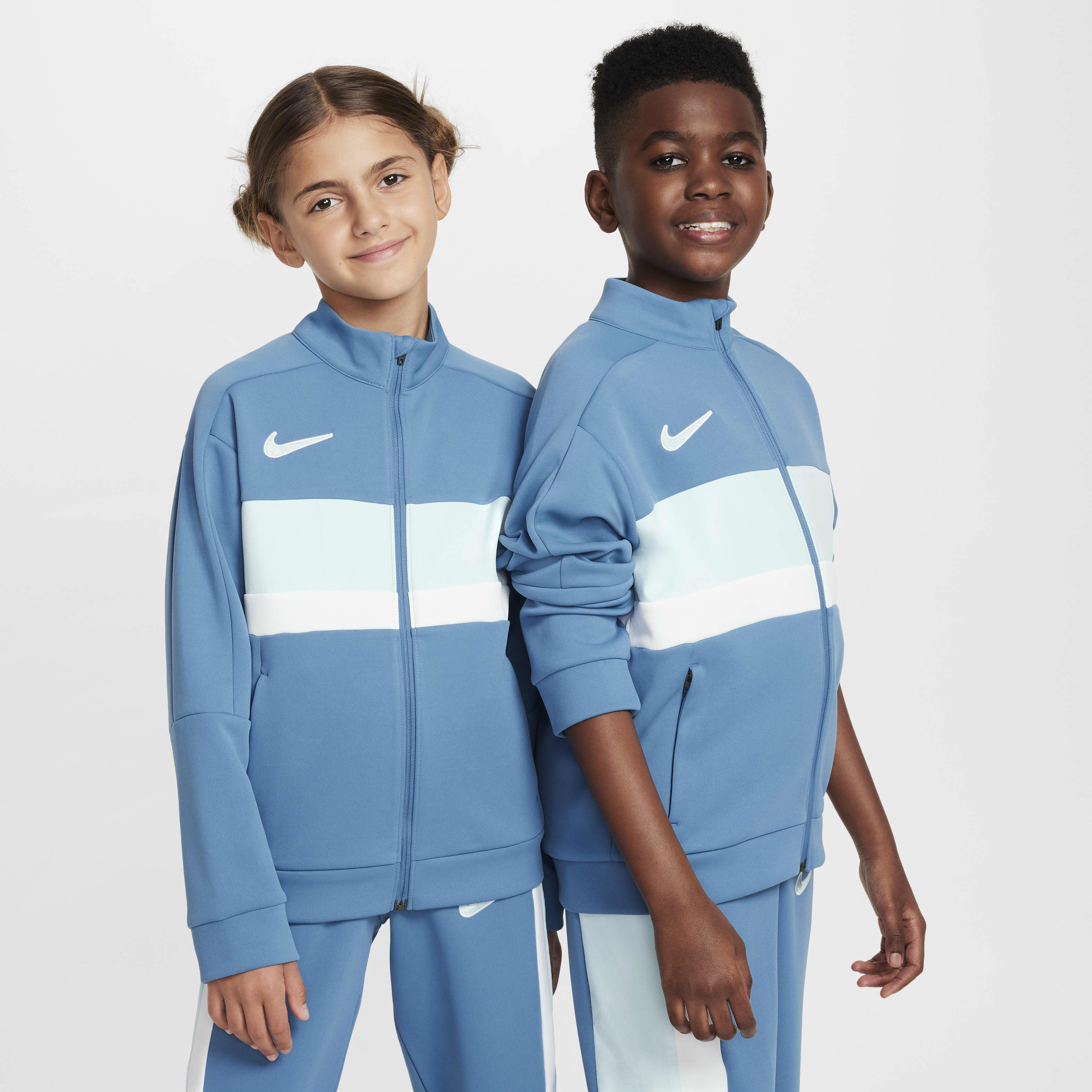 Blue nike tracksuit kids store
