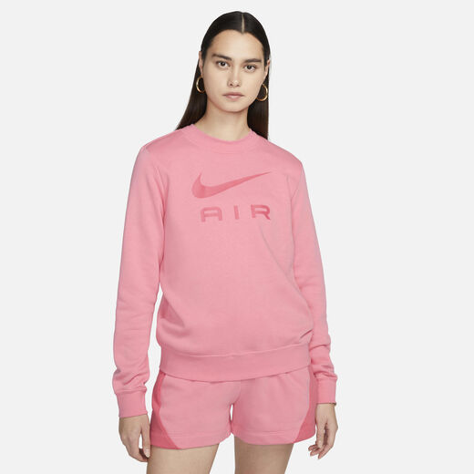 Hoodies & Sweatshirts-Nike, Nike Air, Women's Fleece Crew-Neck Sweatshirt