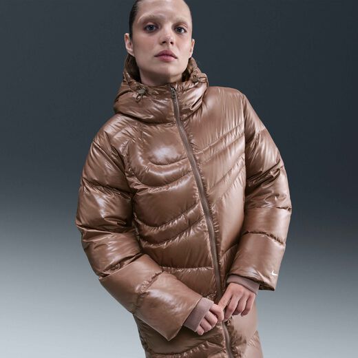 Women's Parka Jackets-Nike, Nike Sportswear Swoosh Series, Women's Therma-FIT Oversized Down Parka