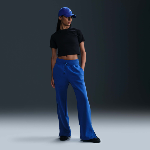 Women's Tracksuits-Nike, Nike Sportswear Phoenix Fleece, Women's High-Waisted Wide-Leg Tracksuit Bottoms
