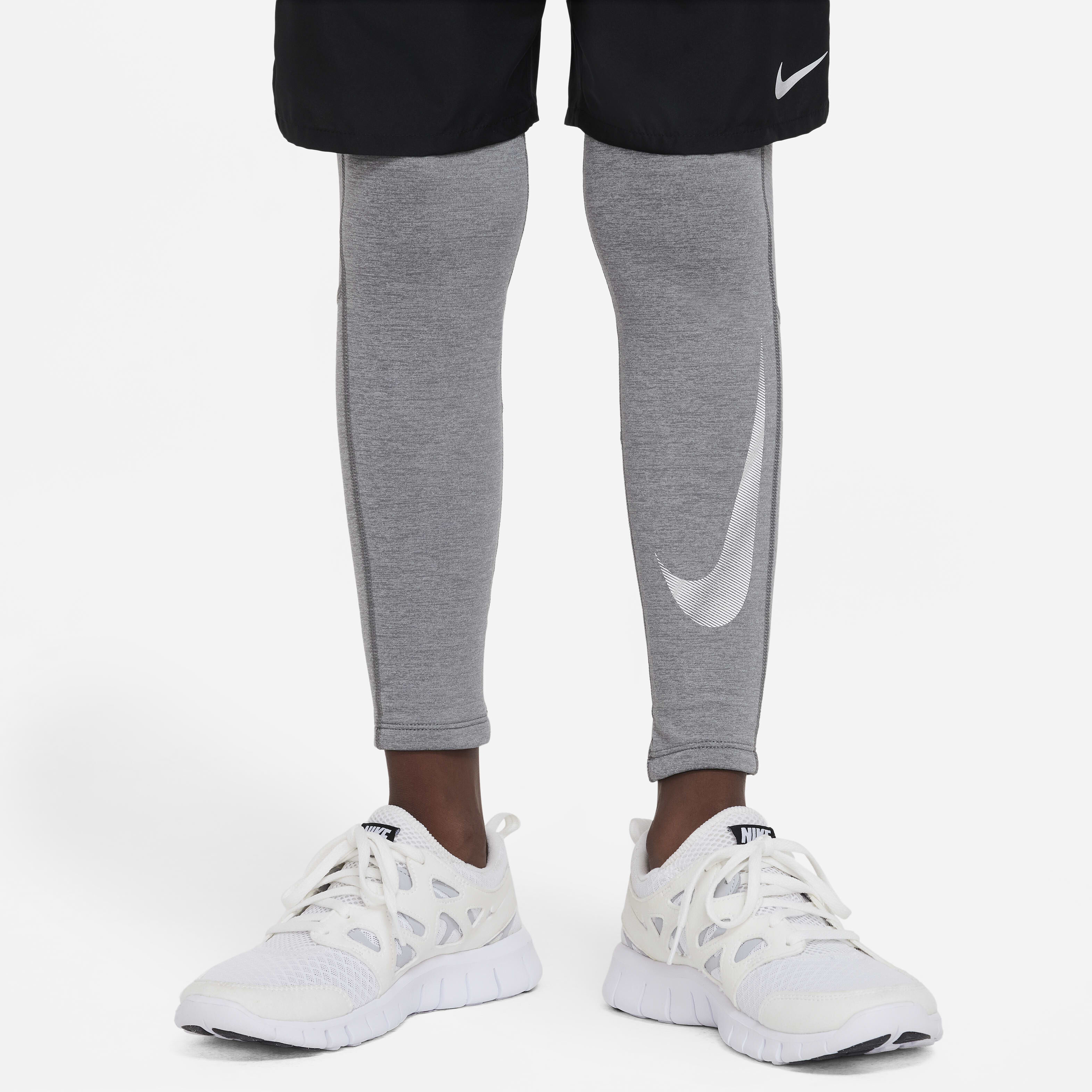 Nike pro warm kids clearance