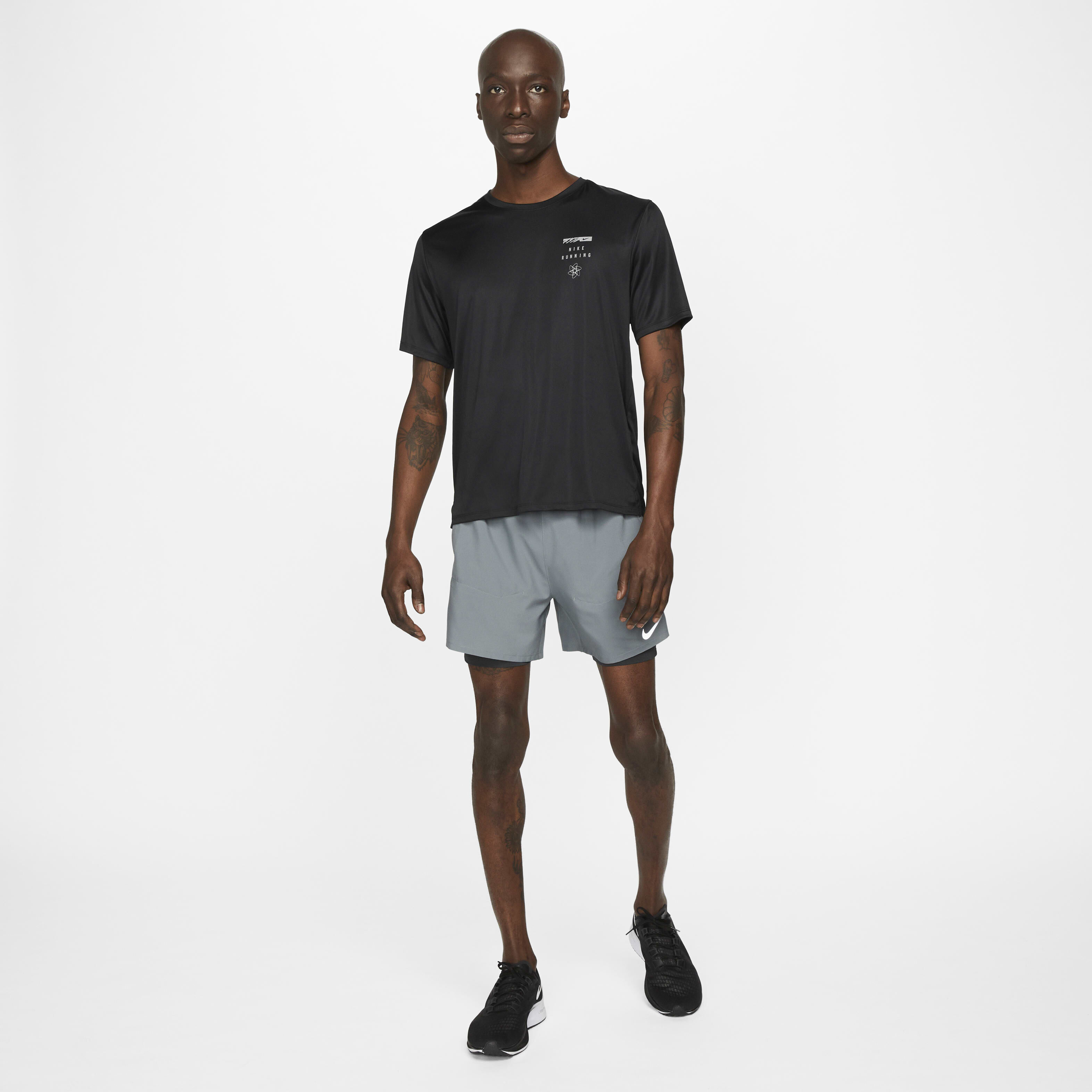 Buy Nike Stride Men's Dri-FIT 13cm (approx.)Hybrid Running