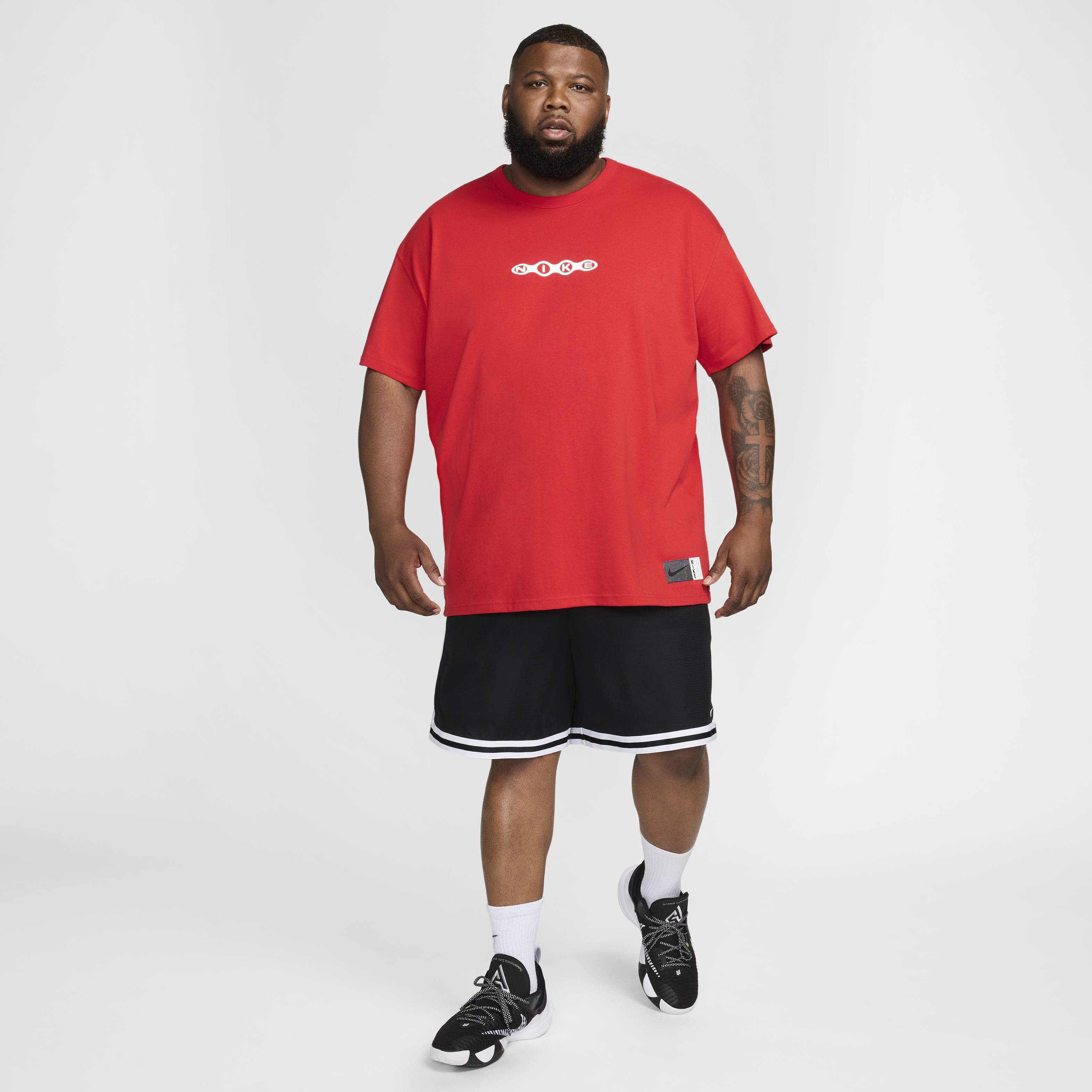 Buy Nike Men's Max90 Basketball T-Shirt - University Red | Nike UAE ...