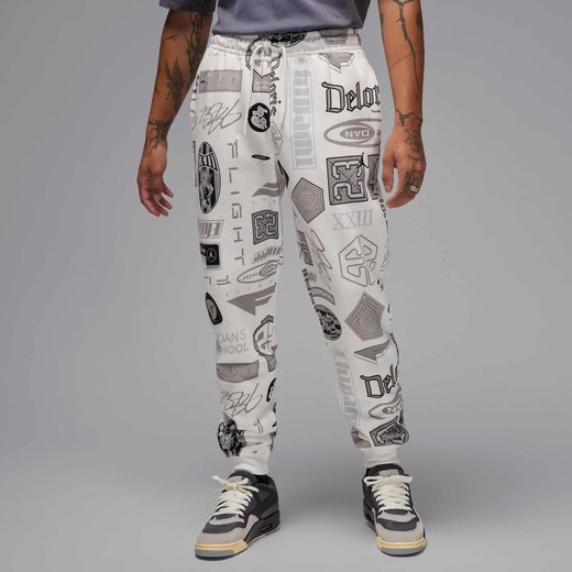 Clothing-JRDN, Jordan Essentials, Men's Printed Fleece Trousers Clothing-JRDN, Jordan Essentials, Men's Printed Fleece Trousers