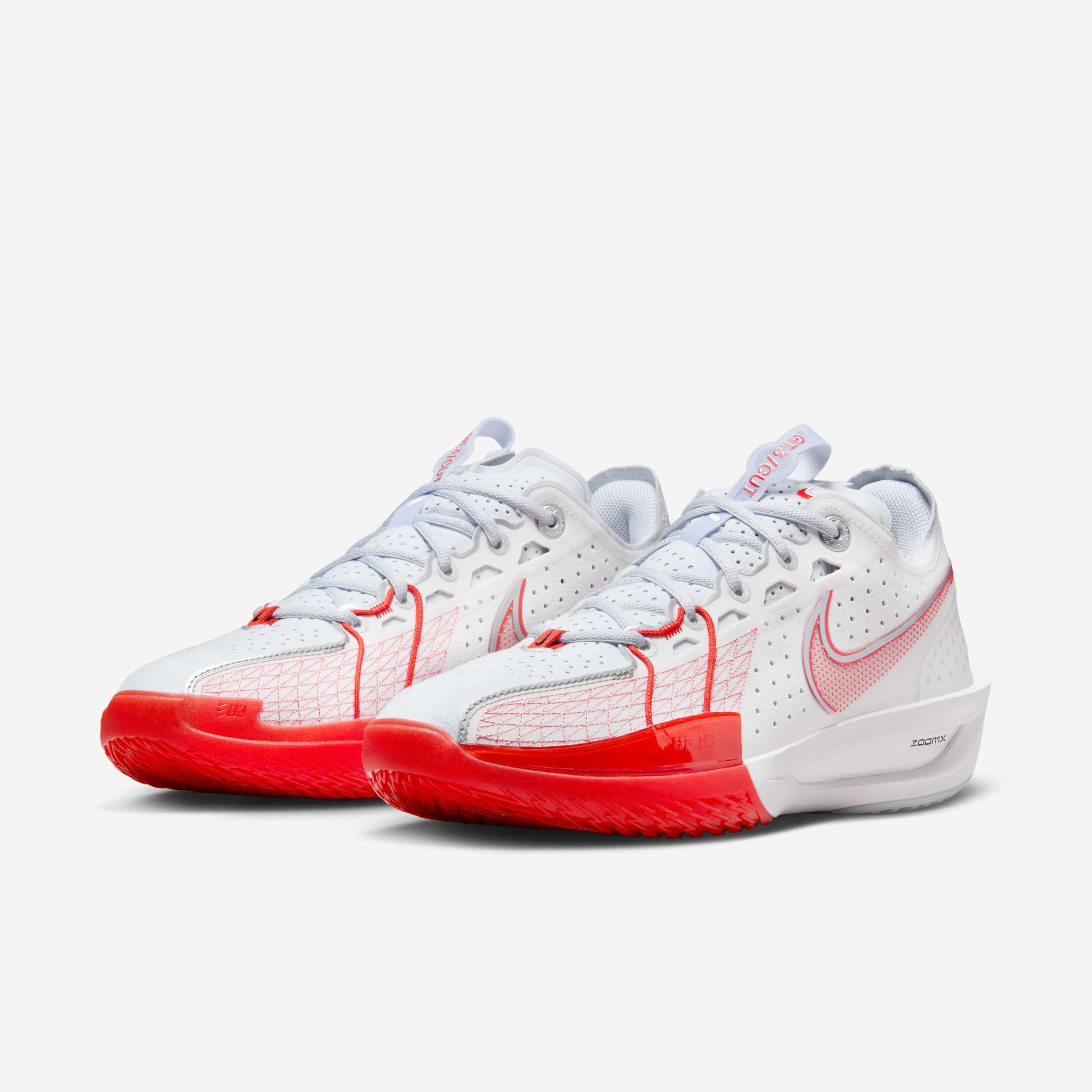 Buy Nike G.T. Cut 3 Basketball Shoes - Summit White/Picante Red