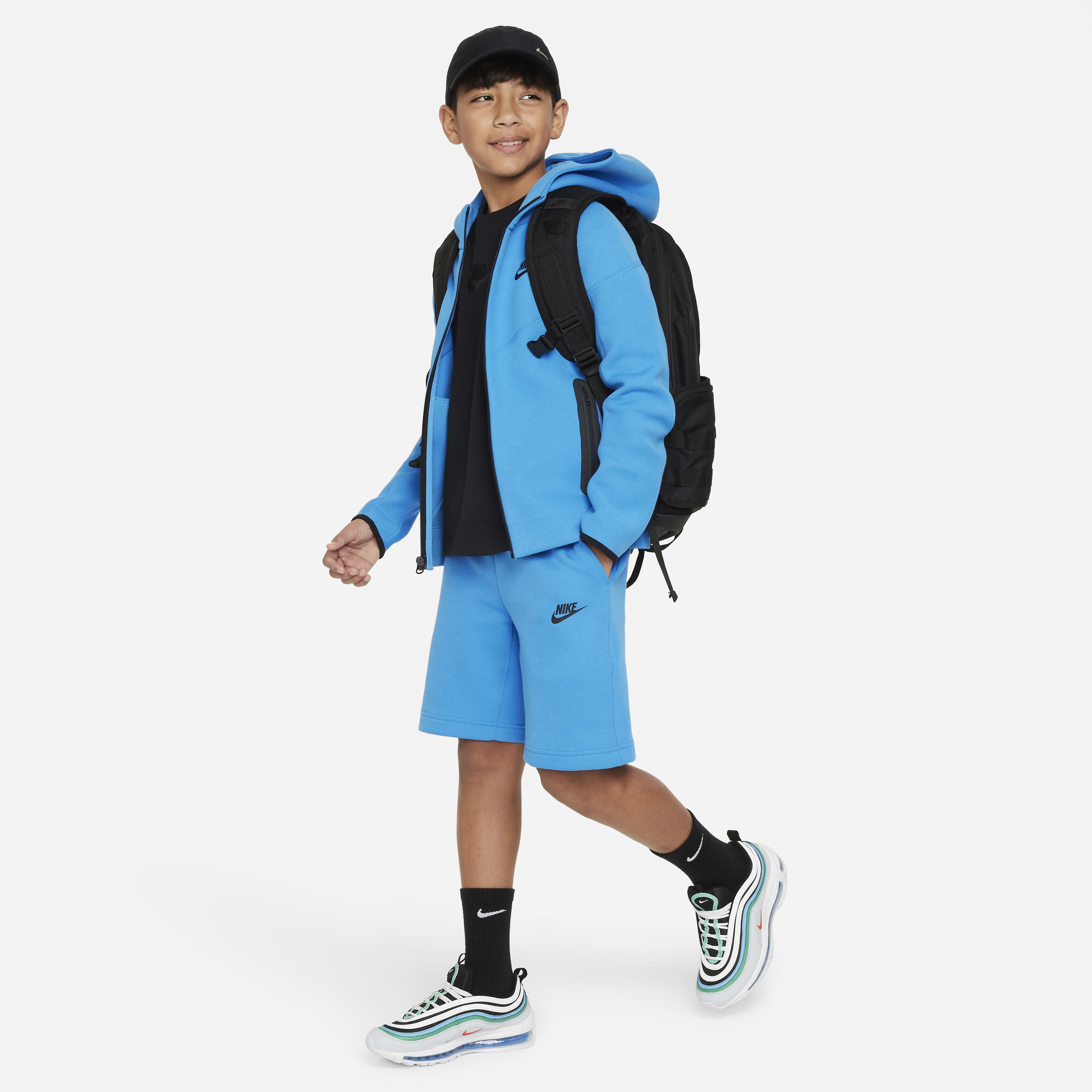 Buy Nike Tech Fleece Older Kids Boys Shorts Nike UAE Official