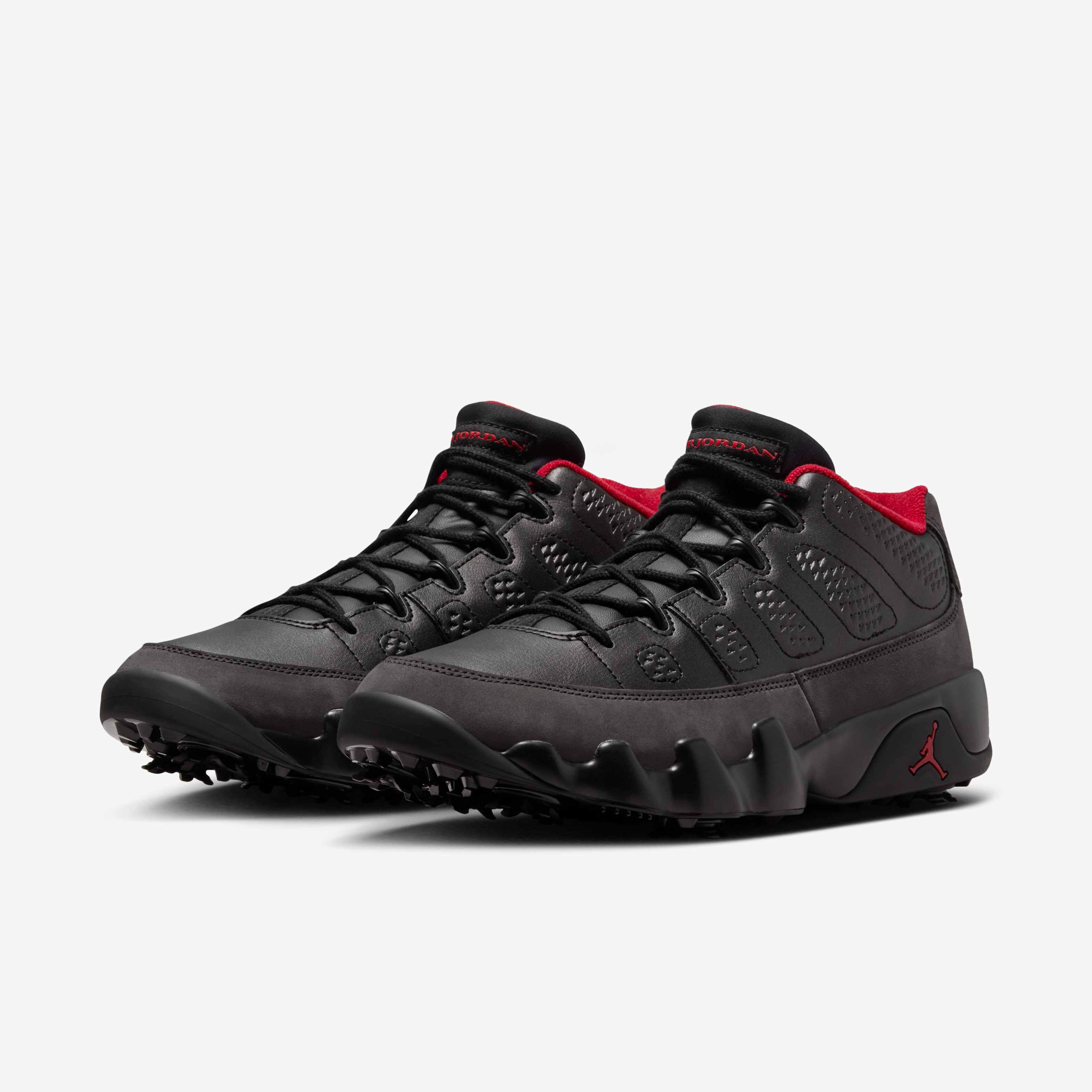 Buy Air Jordan 9 G Golf Shoes Black True Red Dark Charcoal Nike UAE Official