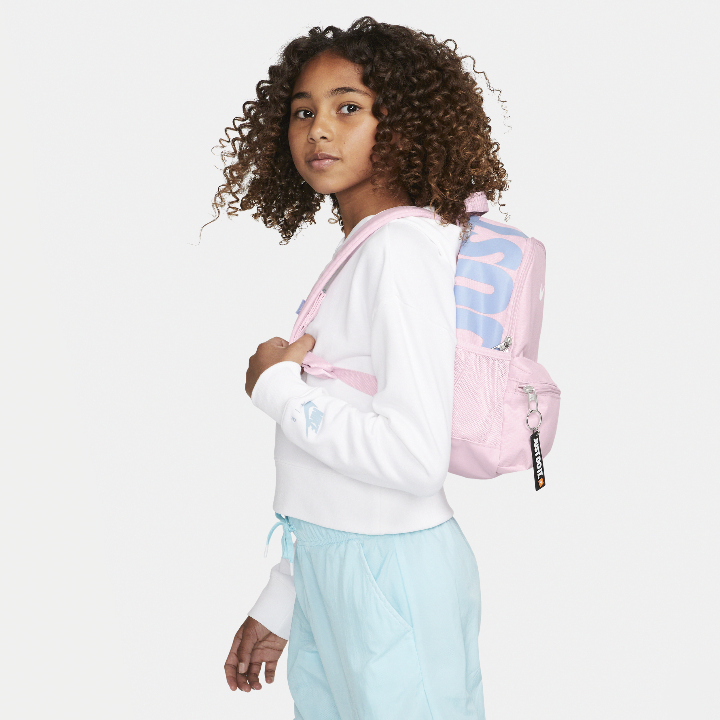Nike mini backpack pink clearance