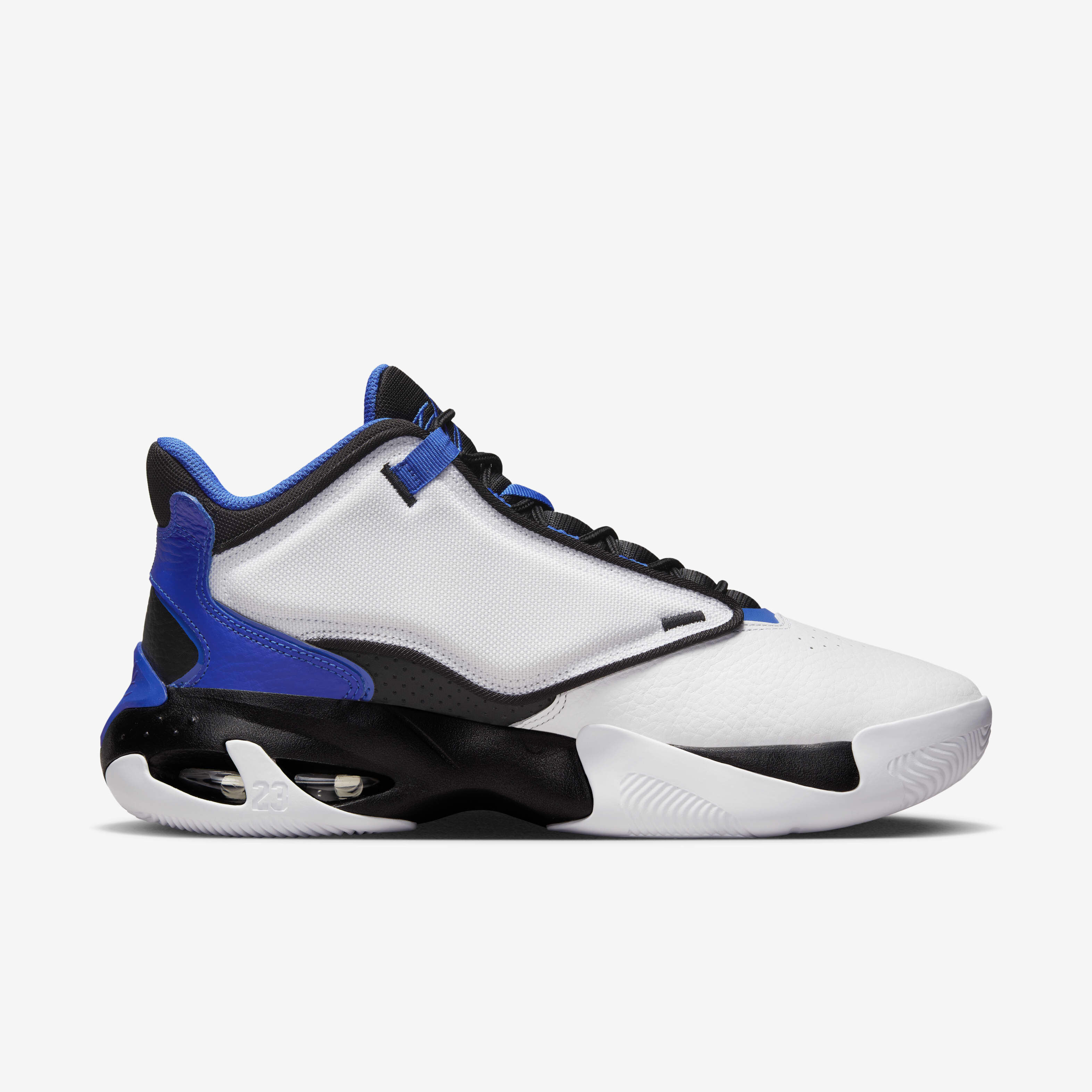 Buy Jordan Max Aura 4 Men's Shoes - White/Hyper Royal/Black @ Nike UAE