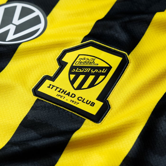 Al-Ittihad F.C. 2025/26 Stadium Home Jersey image number 7 Al-Ittihad F.C. 2025/26 Stadium Home Jersey image number 7