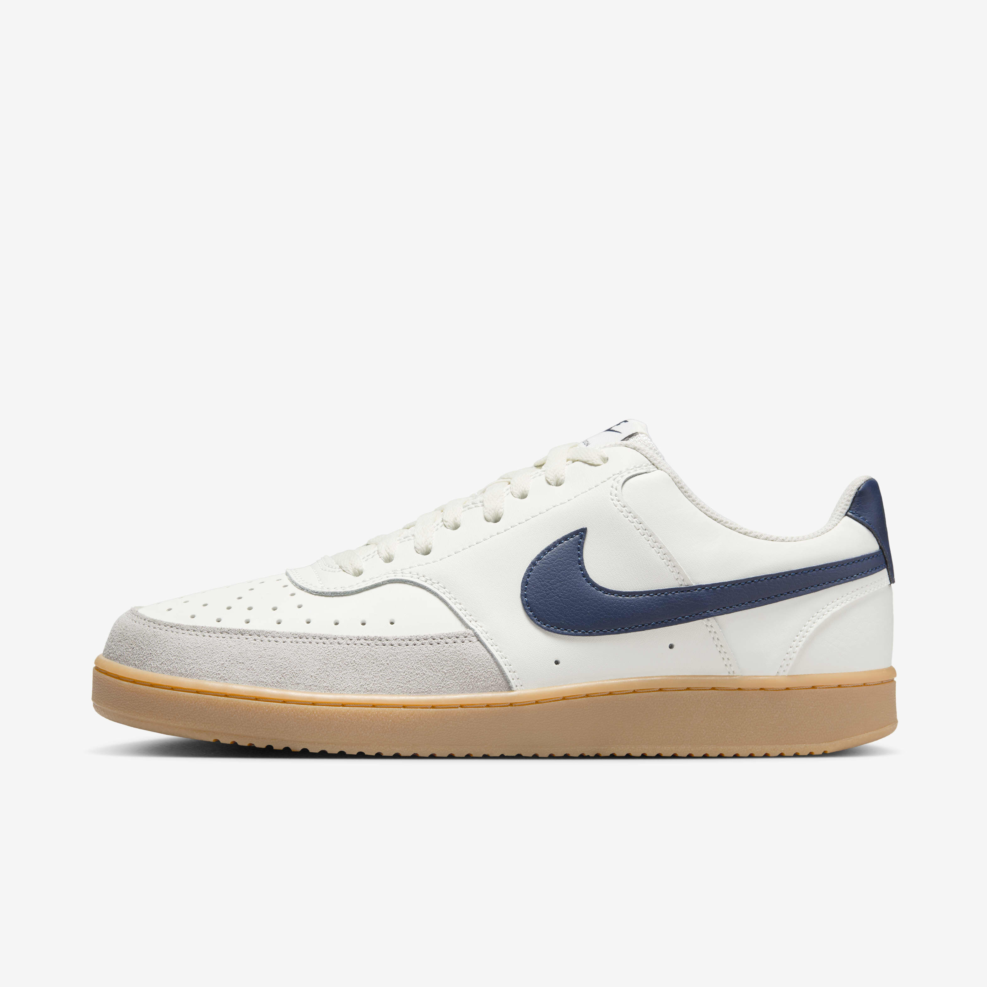 Buy Nike Court Vision Low Men's Shoes - Sail/Gum Light Brown/Light Iron