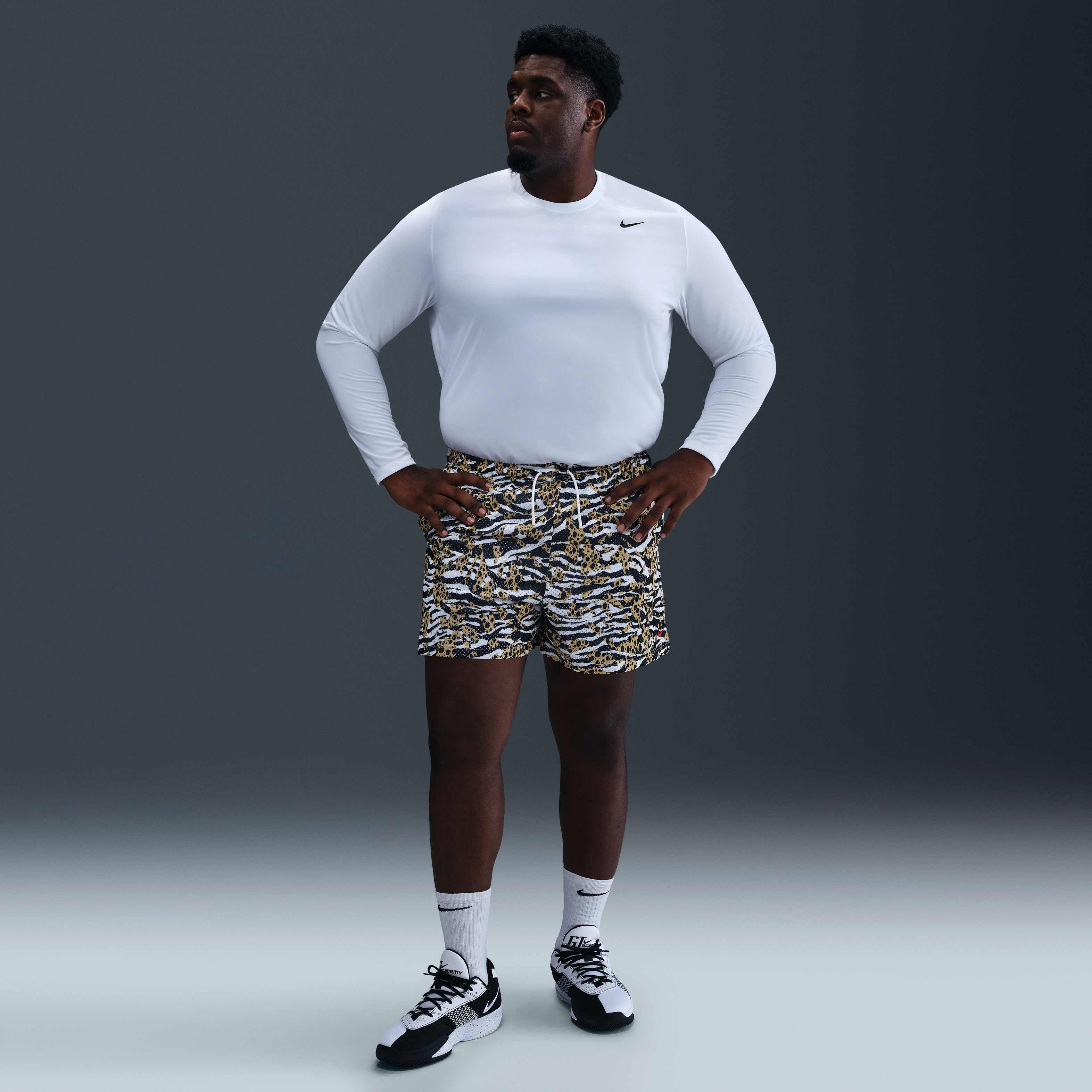 Buy Nike Practice Mesh Men's Dri-FIT 12.5cm (approx.) Basketball Shorts ...