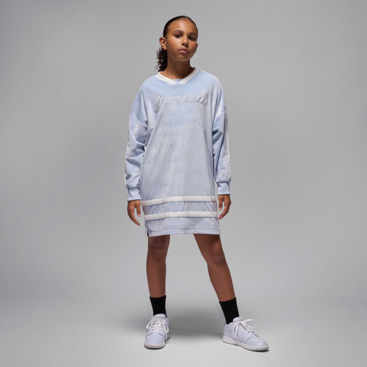 Kids' Skirts & Dresses-Nike, Jordan Mountainside, Older Kids' Velour Dress