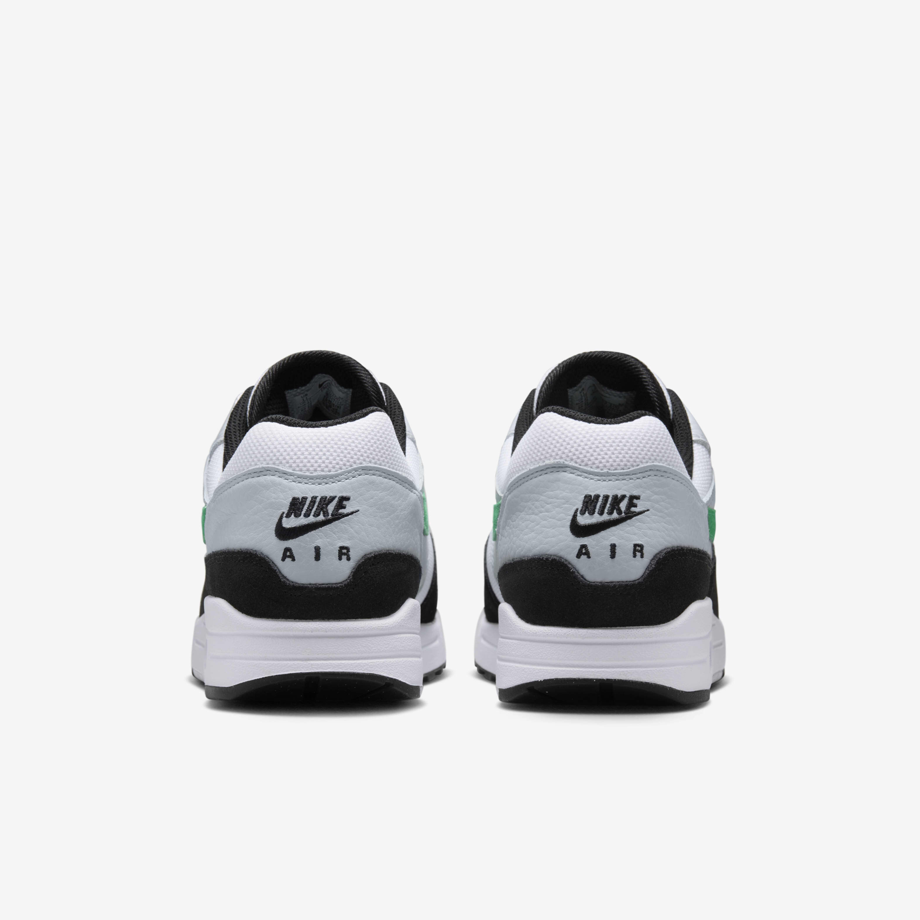 国内配送 NIKE AIR MAX 1 WHITE/P.PLATINUM-BLACK-STADIUM GREEN Amazon.com | Nike Air Max 1 Men's Shoes (FN6952-100, White