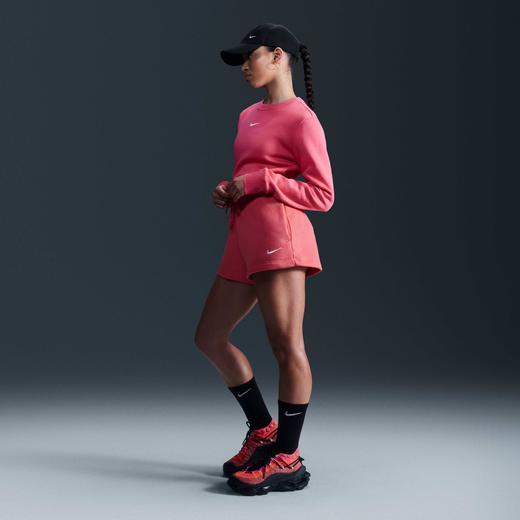 Shorts-Nike, Nike Sportswear Phoenix Fleece, Women's High-Waisted Loose Shorts