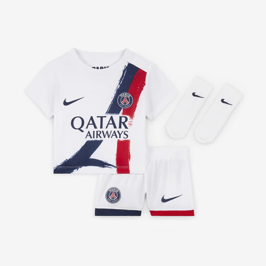 باريس سان جيرمان الإحتياطي-نايكي, باريس سان جيرمان 2024/25 ستيديوم الاحتياطي, طقم كرة القدم نايكي من 3 قطع مطابق للأصل للاطفال والرضًع